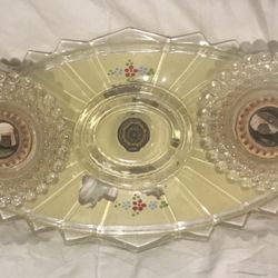 Antique Glass Light Fixture