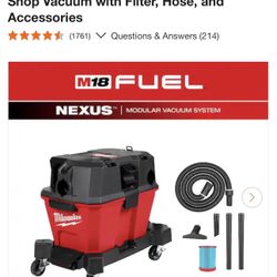 Milwaukee Vacuum M18 