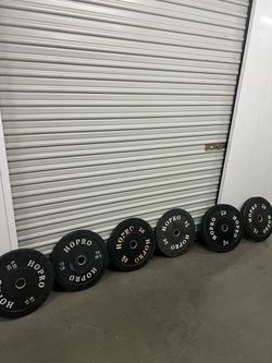 Used bumper plates
