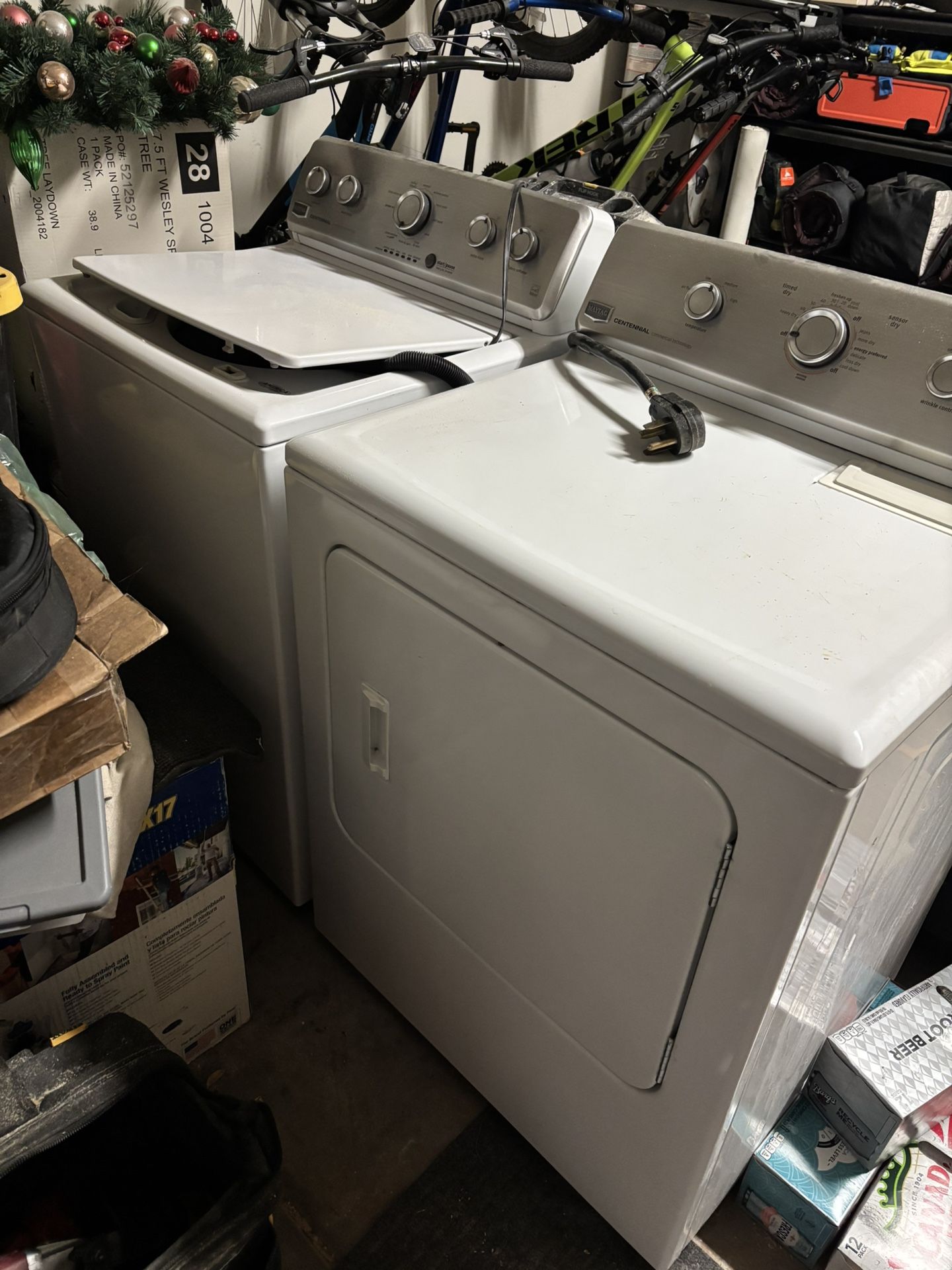 Maytag Centennial Washer and Electric Dryer