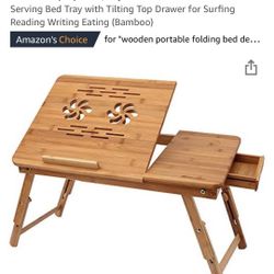 Wooden Laptop/ Breakfast Tray In Bed Amazon Choice 
