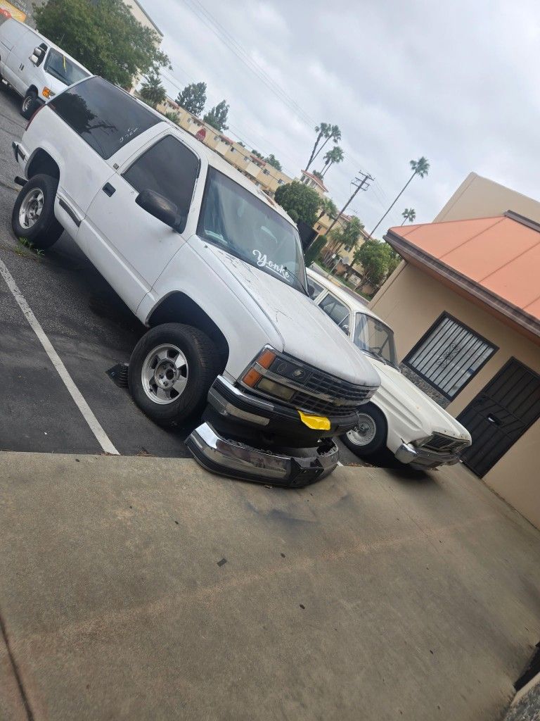 Chevy Taho 2 Doos 1993 4x4 Projet Truck 