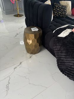 Gold side table / decorative item