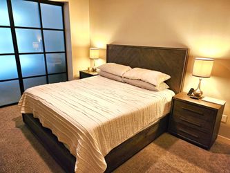 Living Spaces master bedroom set (originally paid $7,000)
