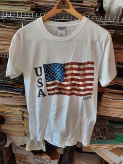 Usa American flag t shirt