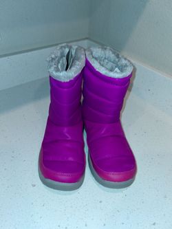 Pink boots
