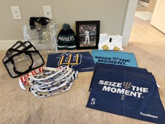 Mariners Playoff Shirt, Towels, Ichiro Picture, Beanie, Bags