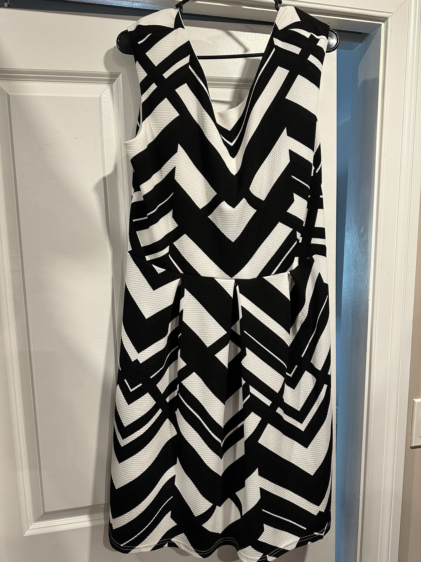 Black And White Dress