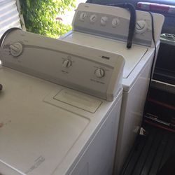 Kenmore Washer And Electric Dryer Set Used Work Great
