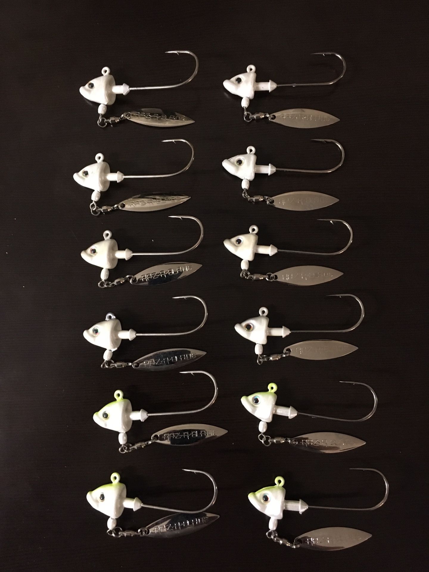 Strike King Tour Grade Spin Head Bundle (12 underspin swimbait heads)