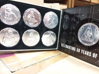 Star wars 2007 coin set