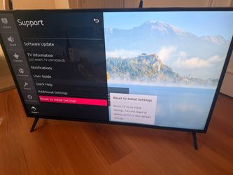 LG 55” 4K HDR TV