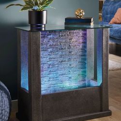 Fauxstone Fountain Table 