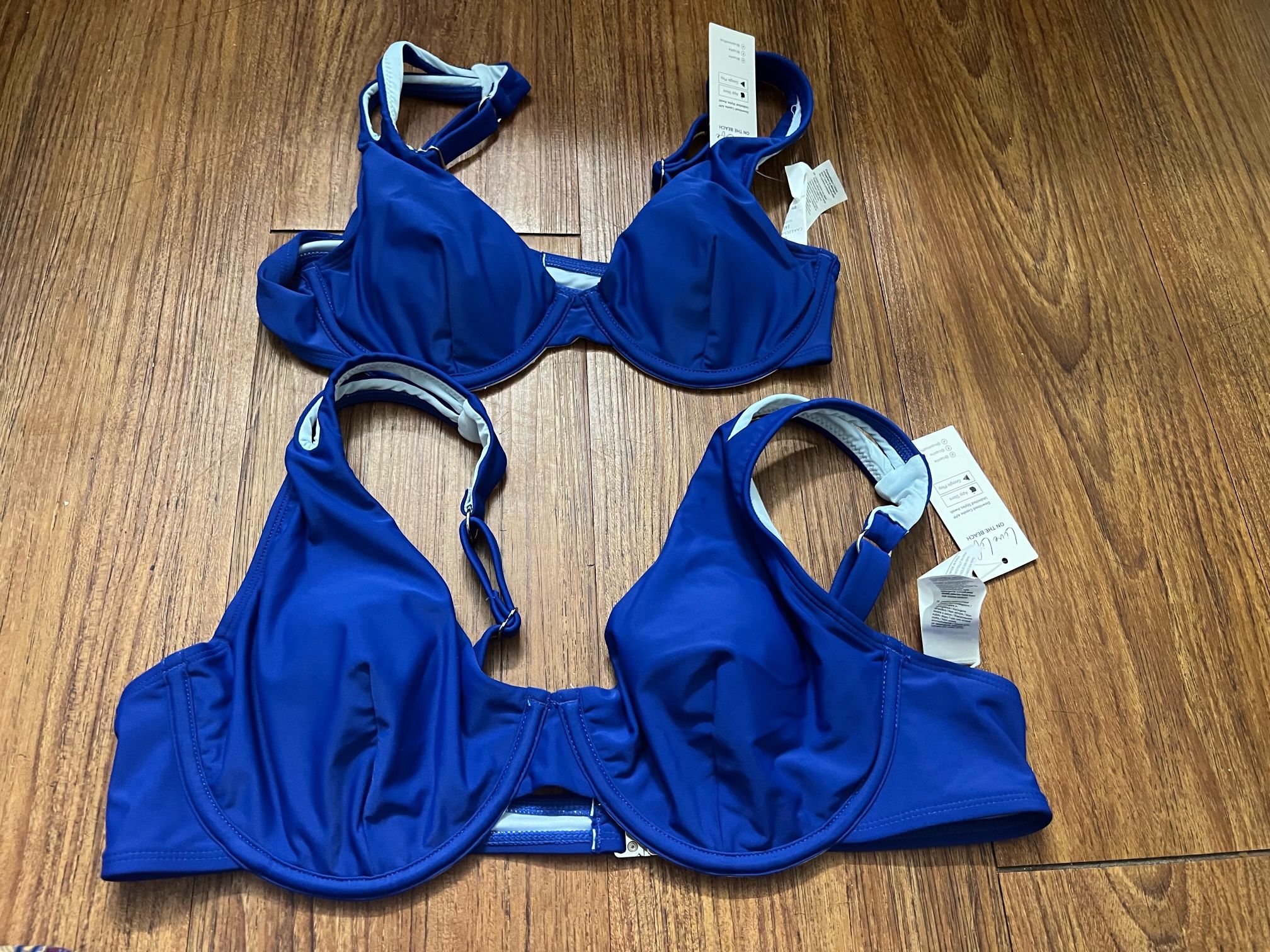 New CUPSHE Woman Bra Size S and XL . Each 2$