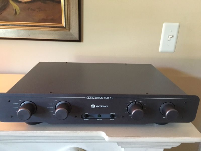 MCCORMACK Line Drive TLC-1 stereo preamplifier The Mod Squad preamp