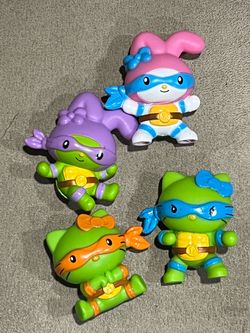Hello Kitty TMNT McDonald’s figure lot of 4 my melody