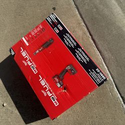 Brand New “ M18 Fuel 1/2 Inch Impact Wrench Kit & M12 Ratchet w. Battery