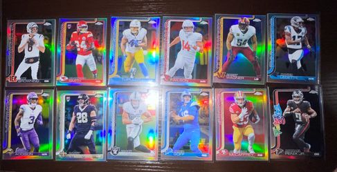 2025 Topps chrome refractor Lott