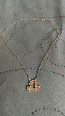 Gold plated Necklace and Pendant