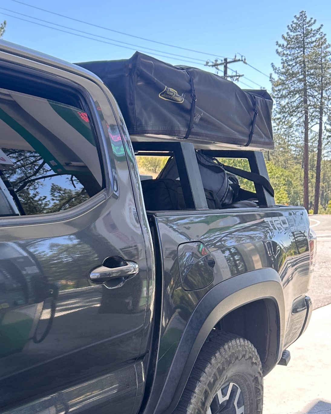 Tacoma 3rd Gen Bed Rack For Rooftop Tent (NO TENT)