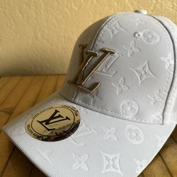 Pga Louis Vuitton, Gold And White Baseball Hat Cap From Carmel California