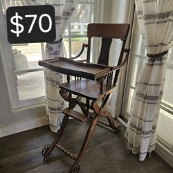 Antique Highchair 
