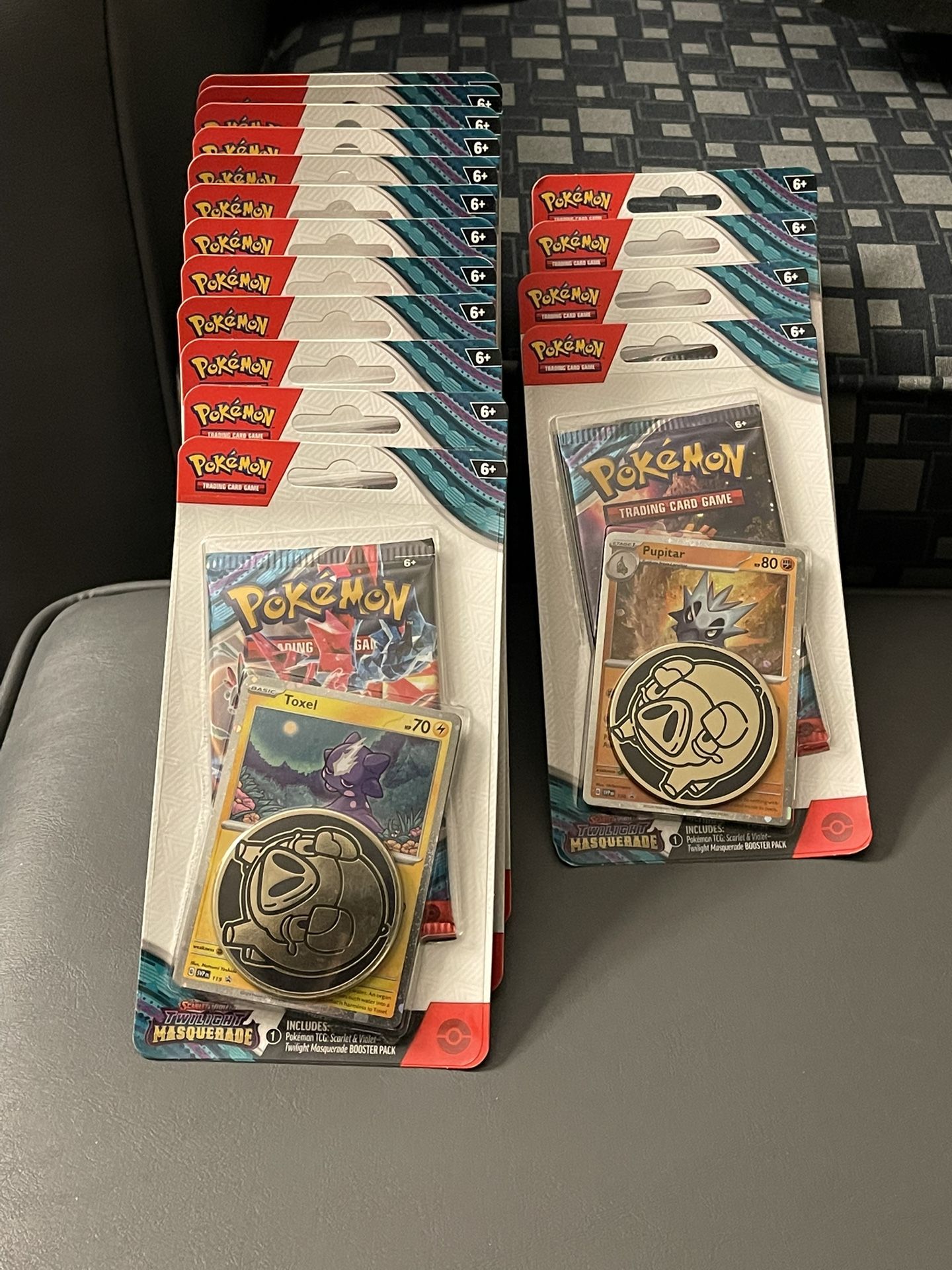 Pokemon Twilight Masquerade Booster Pack And Coin