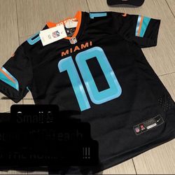 Miami Dolphins Jersey And Matching Hat 