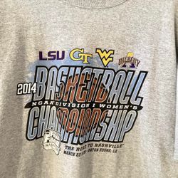 Champion NCAA Basketball Championship 2014 Final Four Nashville Tshirt Size XXL