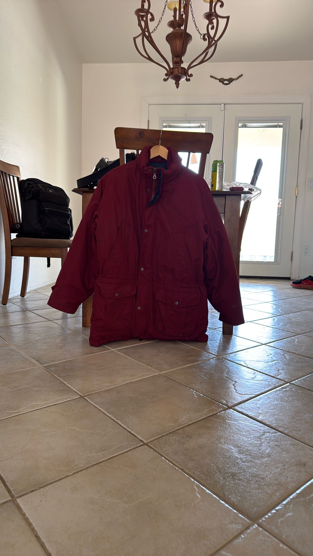 Lands end Men’s L Down Parka