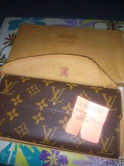 Authentic 56 yr old Louis Vuitton wallet