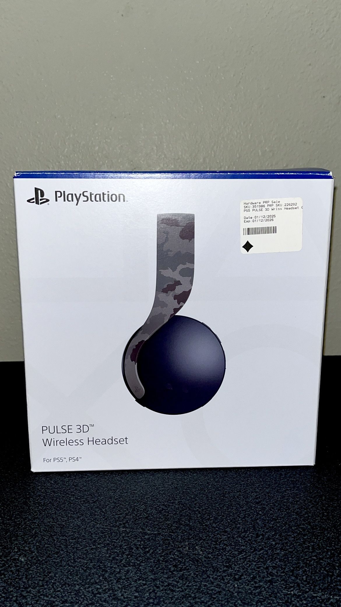 Playstation Wireless Camo Headset