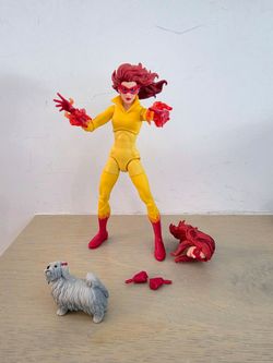 Marvel Legends Firestar and Ms. Lion Action Figure, Spiderman and his amazing friends