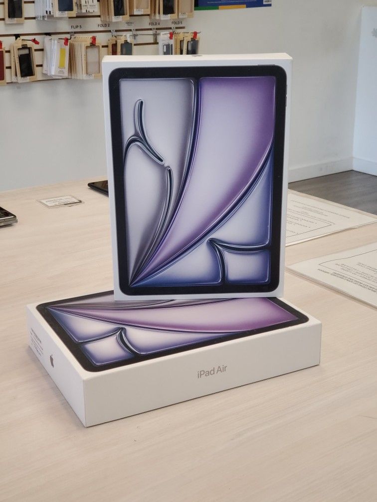 Apple 13-inch iPad Air M2 Chip Wi-Fi - Buy it in full or $1 Down Today Only