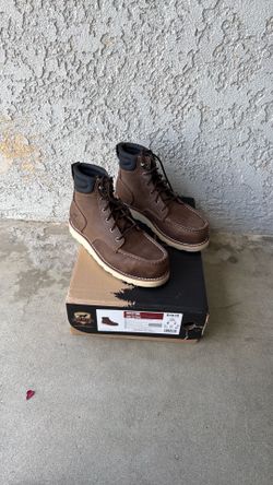 Red Wing Men’s Boots Size 8 Steel Toe