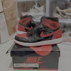 Air Jordan 1 Retro High OG Patent Bred 