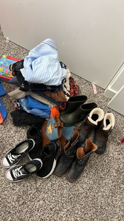 Boy clothes and shoes