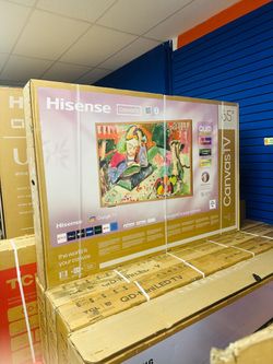 65” Hisense Canvas QLED Smart Google Tv