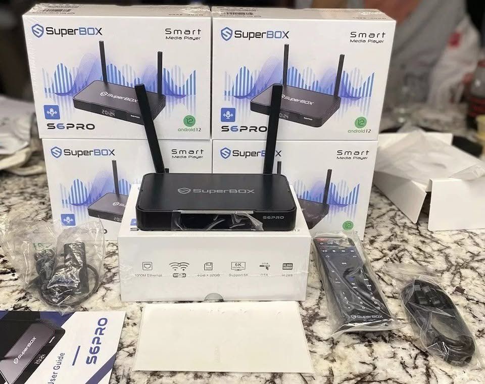 SuperBox S6 Pro, S6 Max, and S6 Ultra