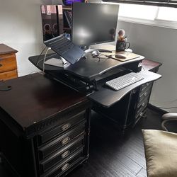 Aspenhome Solid Wood Executive Desk