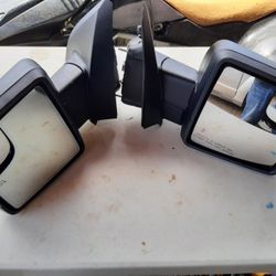2015 F 150 Pair Door Mirrors Oem $100 Obo