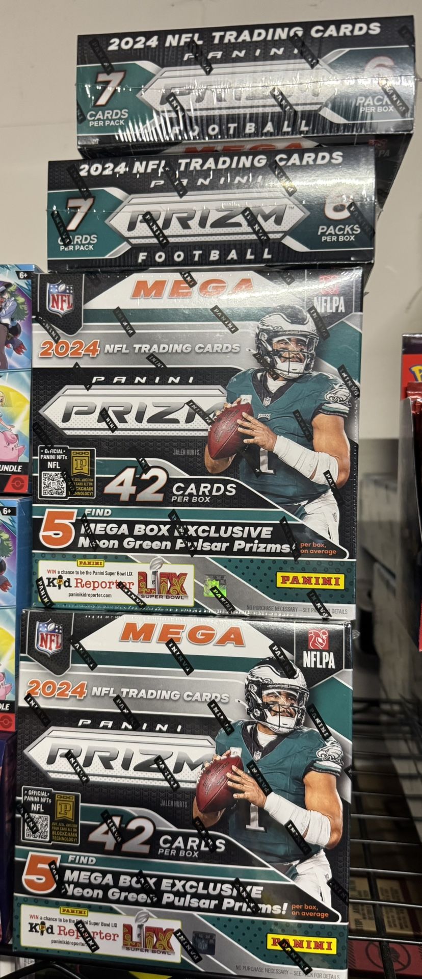 2024 Panini NFL Prizm Mega Box