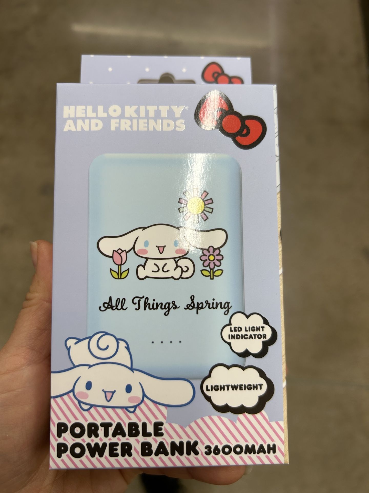 NWT Cinnamoroll Portable Power Bank