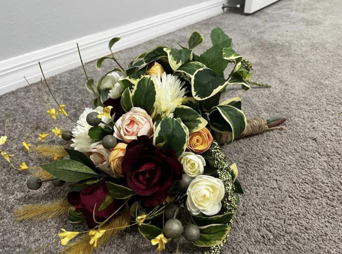 Wedding Decor Bundle (Rustic Burgandy)
