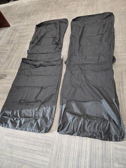 Black Fabric Car Door Covers – Set of 2
