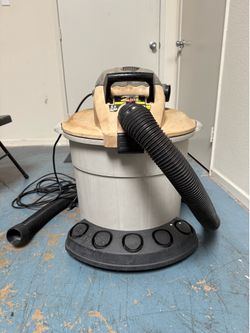 Ridged shop vac