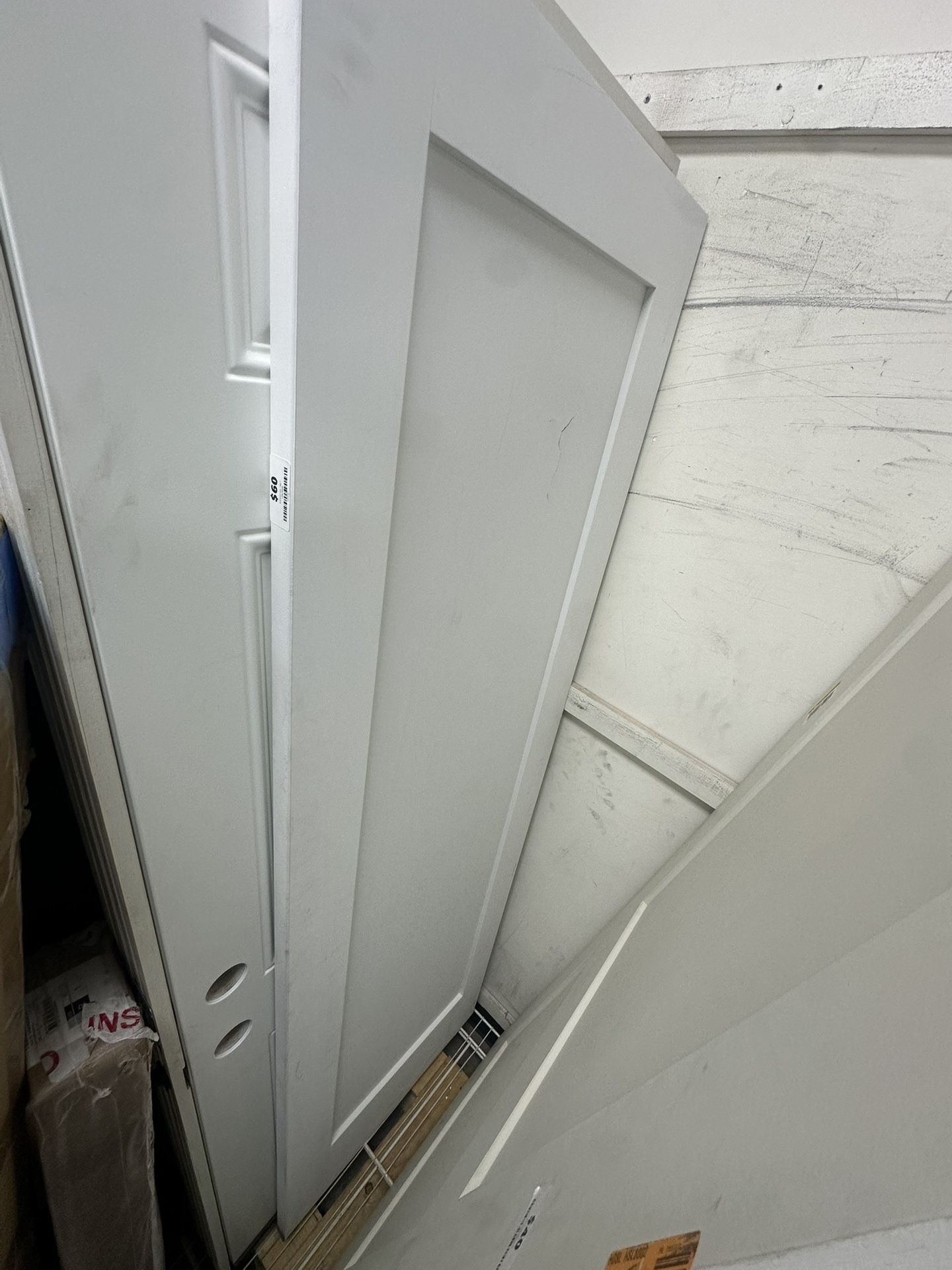 26”x80”x1-3/8” 1 panel Shaker Slab Door