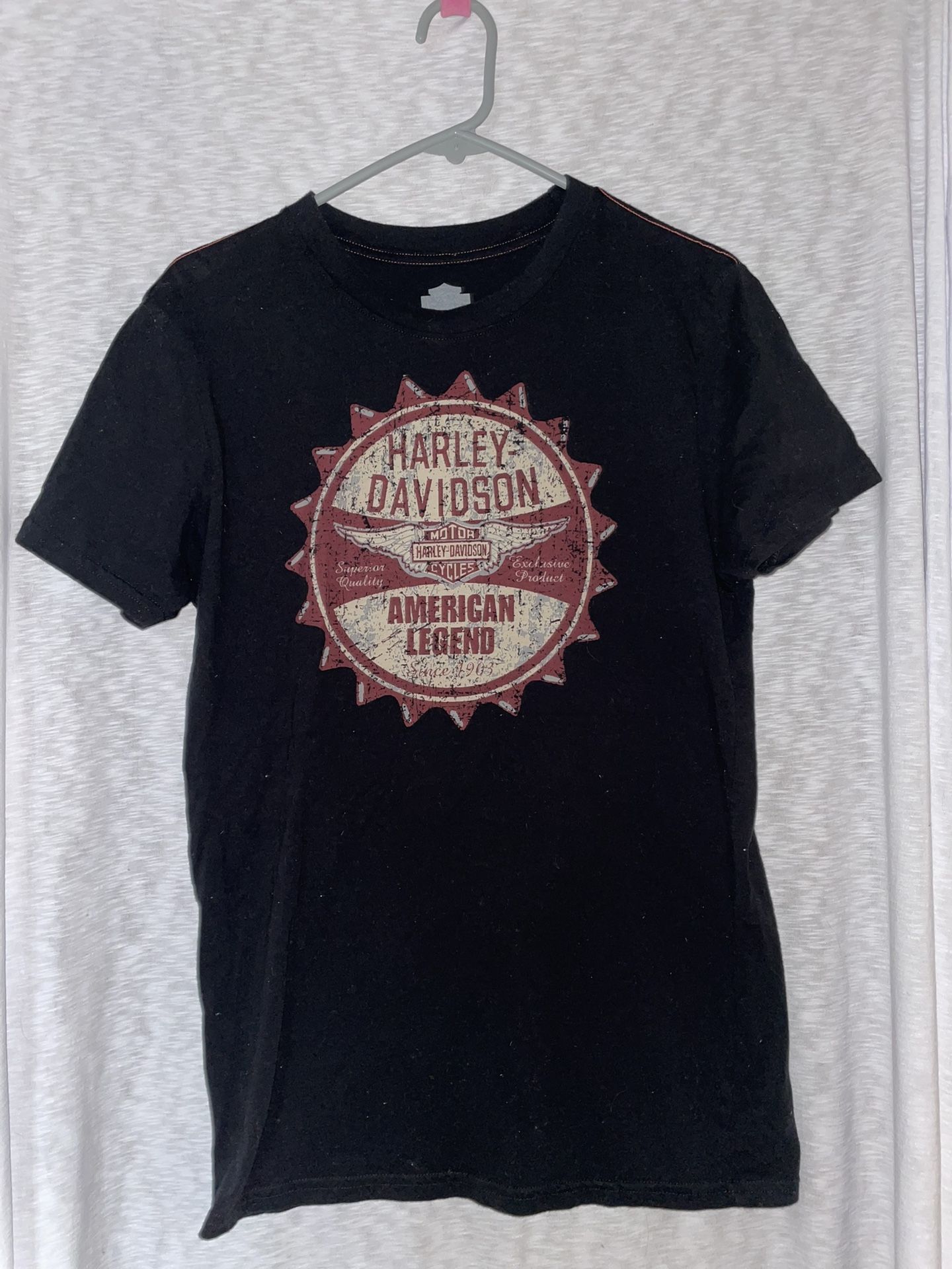 Harley Davidson T-Shirt Men’s Sz M American Legend Black