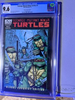 TMNT #3 Global Conquest Edition CGC 9.6