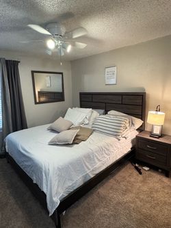 Dark Brown King Bedroom Set
